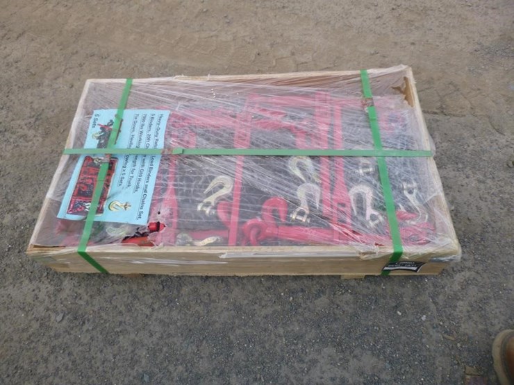 unused-7,000lbs-ratchet-binders-&-chains-image-3