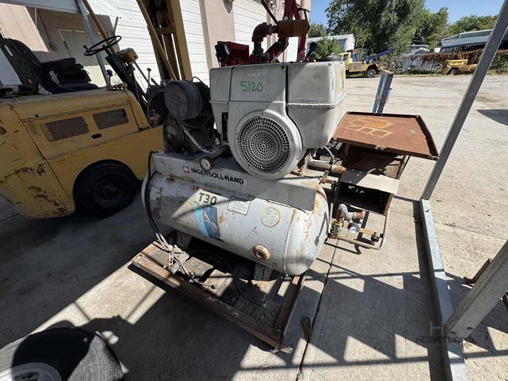 ingersoll-rand-t30-air-compressor,-kohler-engine-ingersoll-rand-t30-air-compressor,-kohler-engine-image-1