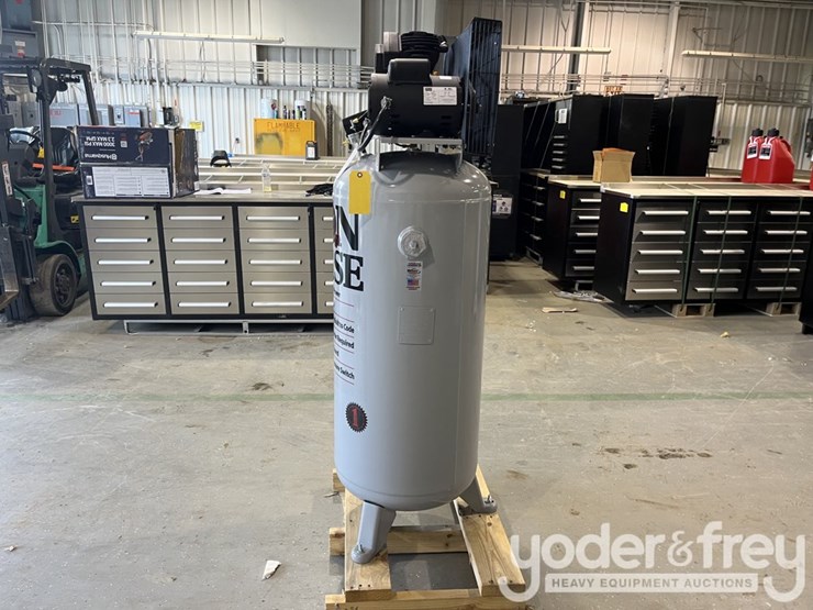 iron-horse-6hp-60-gal-shop-air-compressor,-v-twin-cast-iron-pump,-hi-flo-135-psi,-11.2cm-(1-yr-factory-warranty)-image-3