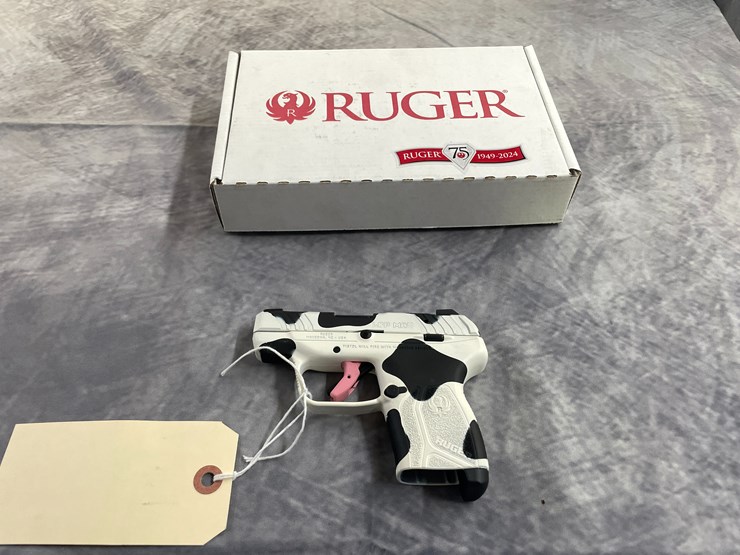 #4006-•-ruger-lcp-max-cow-print,-sn:-381507132-image-1