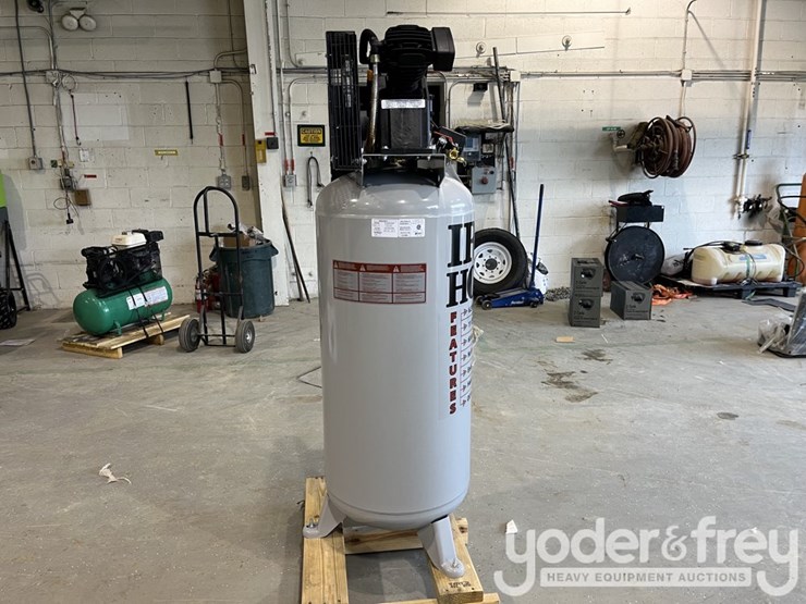 iron-horse-6hp-60-gal-shop-air-compressor,-v-twin-cast-iron-pump,-hi-flo-135-psi,-11.2cm-(1-yr-factory-warranty)-image-5
