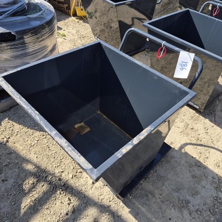 Metal Dump Hopper