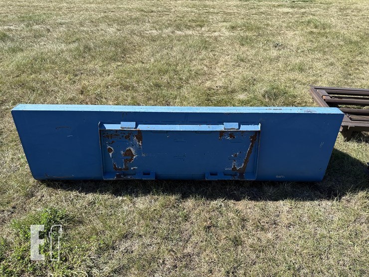 8ft-blue-skid-steer-bucket-image-1