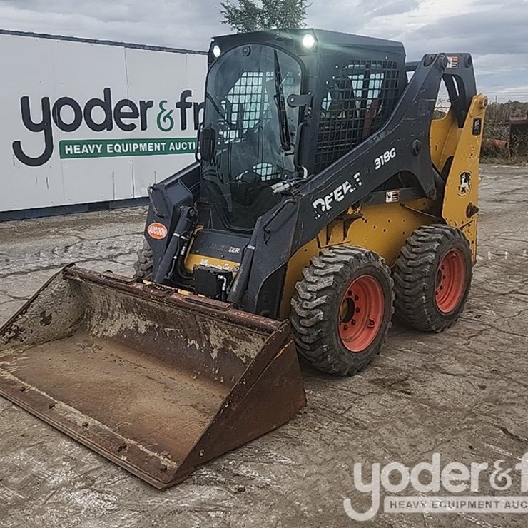 2018 DEERE 318G