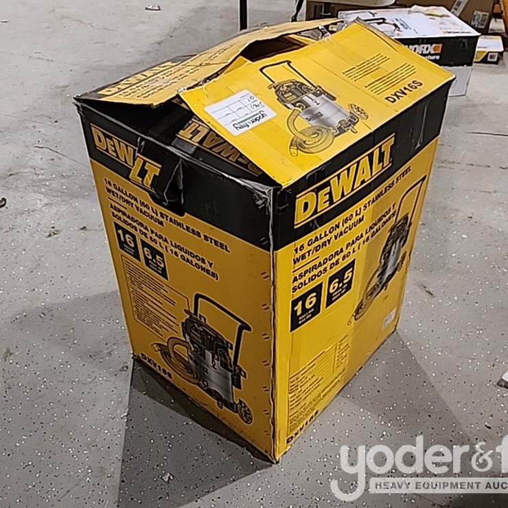 Dewalt 16 Gallon Stainless Steel Wet/Dry Vacuum