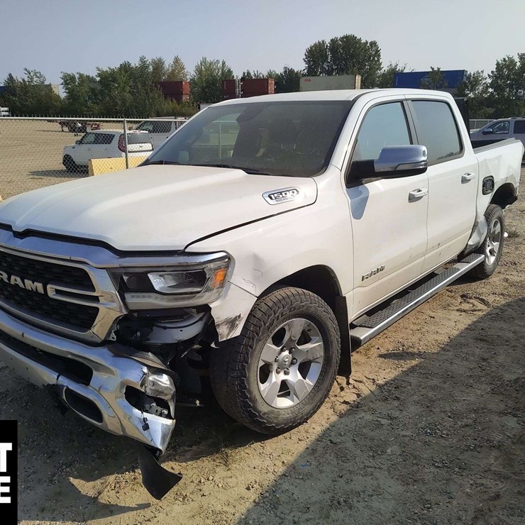 Non-Operable 2022 Ram 1500 4x4 Big Horn 4dr Crew Cab 5.6 ft. SB Pickup
