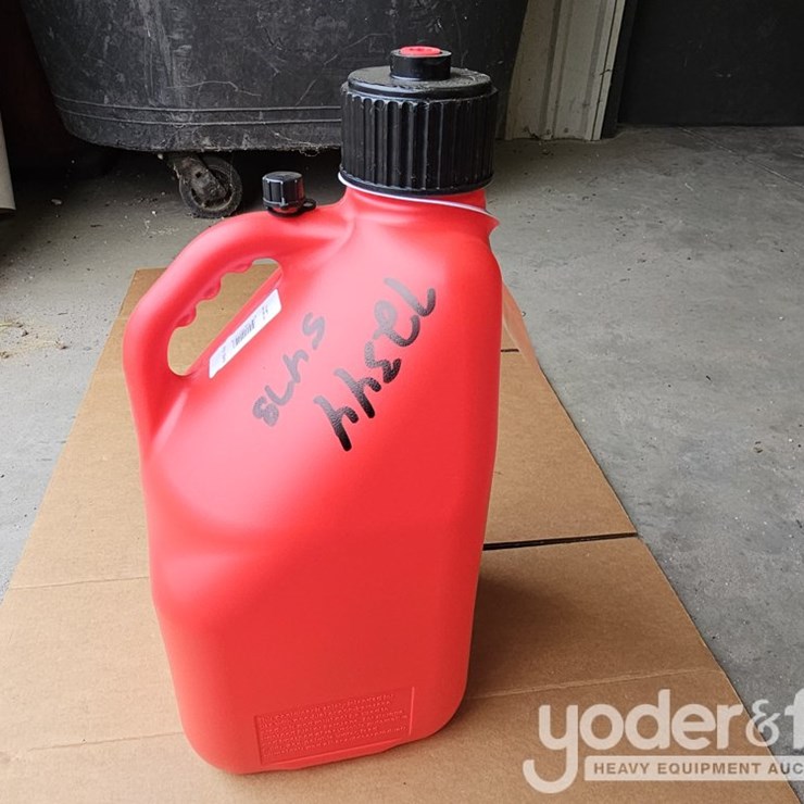 5 Gal Liquid Utility Jug, Red