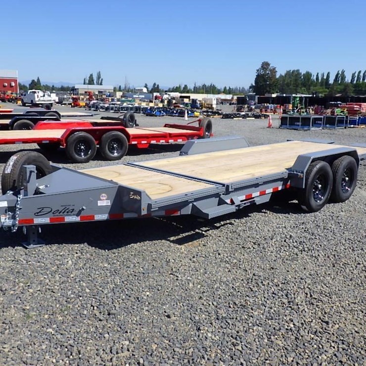 2025 Delta 7'x20' T/A Tilt Deck Trailer