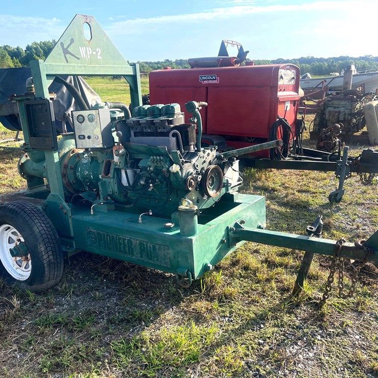 #116 • TRAILER MOUNTED WATER PUMP WITH DIESEL POWERED ENGINE