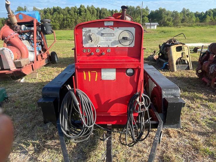 #117-•-lincoln-sae-400-arc-welder-trailer-mounted-image-3