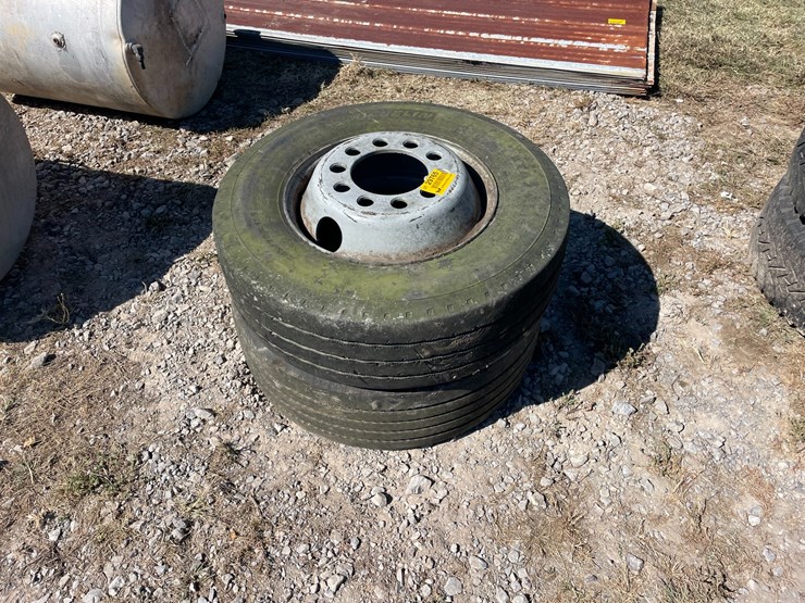 #2002-•-lot-of-(2)-245/70r17.5-tires-inv#-29765-image-2