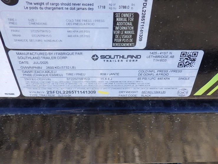 2026-southland-sl510-5k-s/a-dump-trailer-image-19