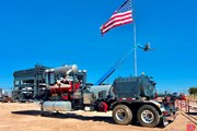 2018 SPM 2500HP 15,000PSI T/A FRAC PUMP TRAILER