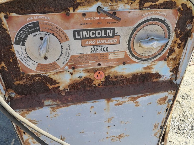 lincoln-sae400-portable-dc-welder,-detroit,-skid-mtd.-image-7