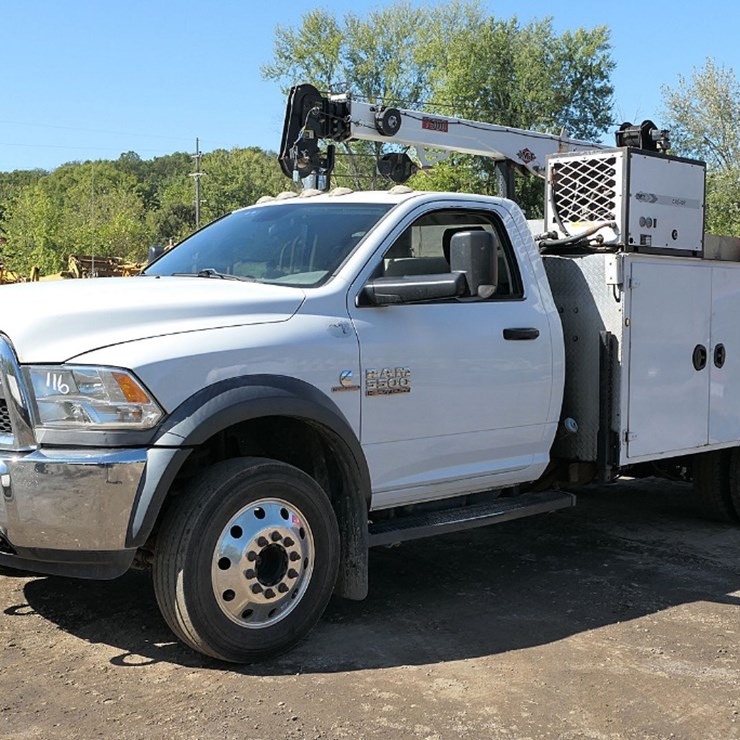 2013 Dodge Ram 5500 Service Truck, SN:3C7WRNBL3DG528446, Cummins Diesel (de