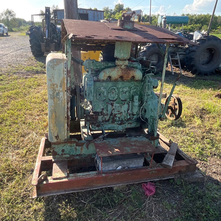 #113 • DETRIOT DIESEL ENGINE ON SKID