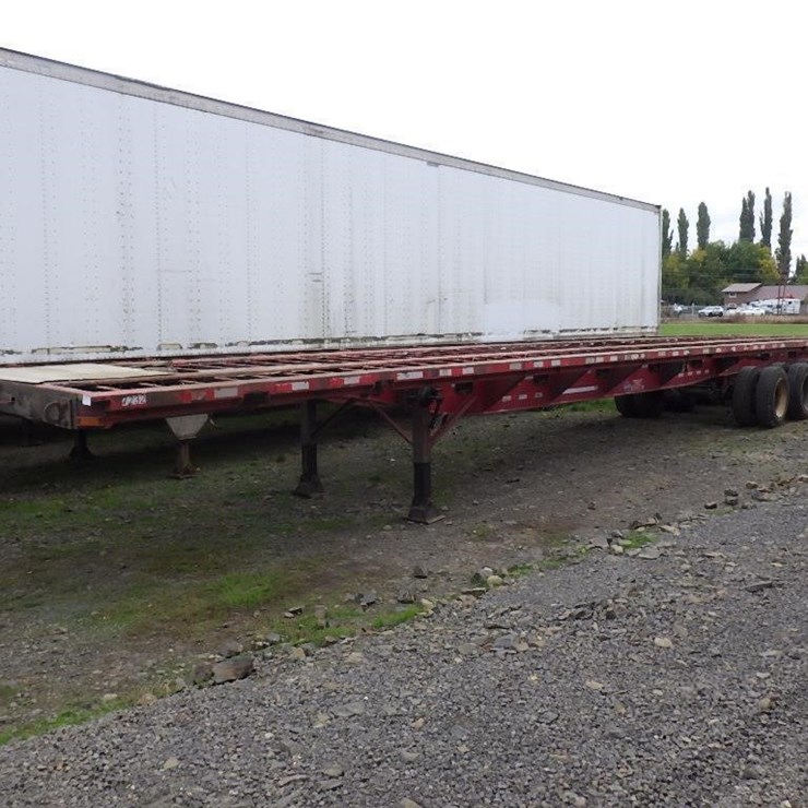 52' 4-Axle Flatbed Trailer