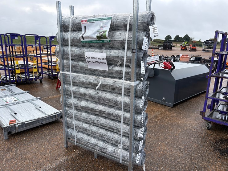 #6877-•-4ft-x-100ft-roll-of-galvanized-field-fence-(new)-image-2