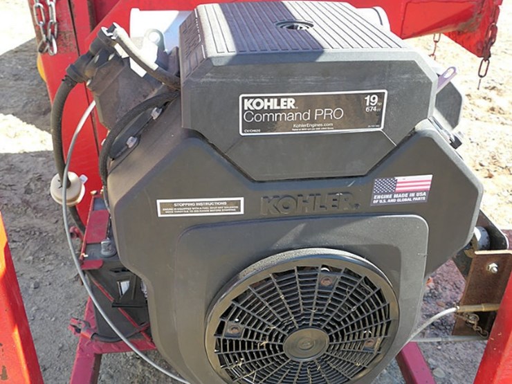 tgm-tailgate-straw-blower,-sn:40196118,-kohler-19hp-v-twin-gas,-hose-image-6