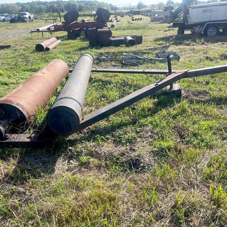 #135 • LOT WITH PULL BEHIND ROLLER BAR
