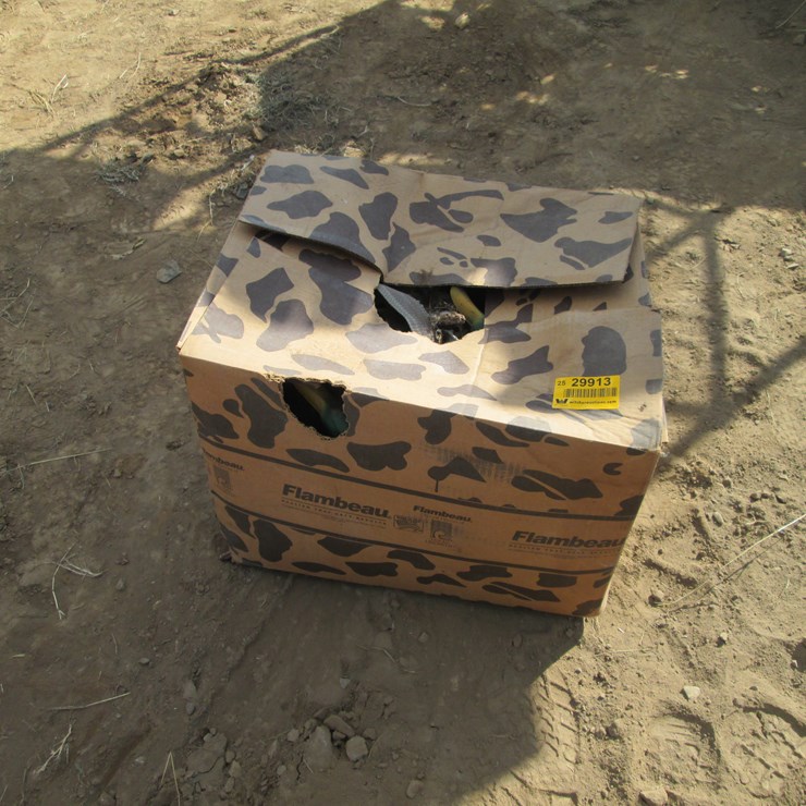 #2054 • Box of Duck Decoys Inv# 29913