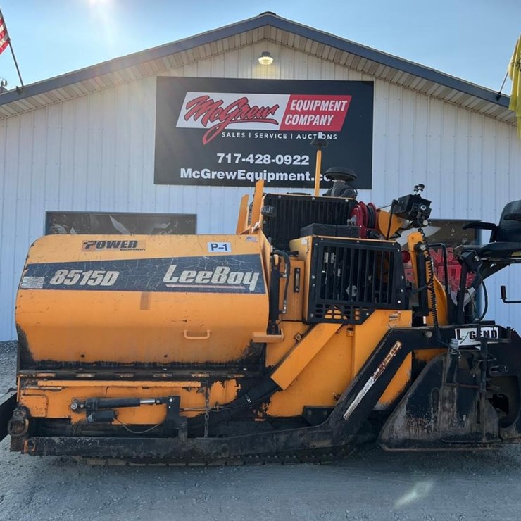 2016 LeeBoy 8515D Asphalt Paver