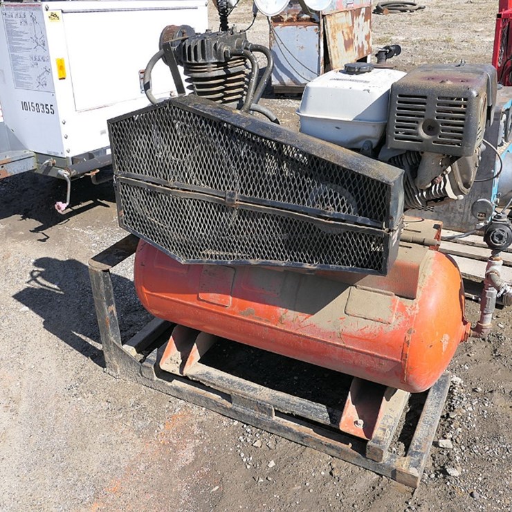 DeVilbis Portable Air Compressor, Honda 11hp Gas