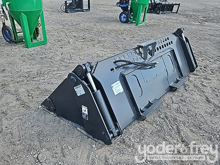 unused-jct-84"-4-in-1-combination-bucket-to-suit-skidsteer-image-3