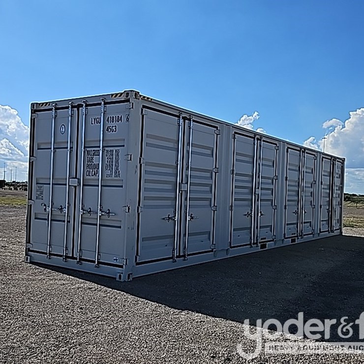 40' HC Multi Door Container, 4 Side Doors