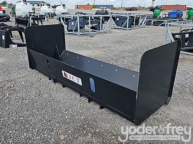 unused-jct-84"-snow-pusher-box-to-suit-skidsteer-image-1
