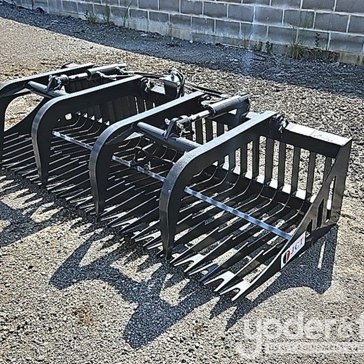 Unused JCT 84" Rock Grapple Bucket to suit Skidsteer