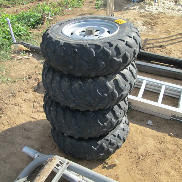 #2066 • Lot of (4) 24x8-12 ATV Tires Inv# 29895