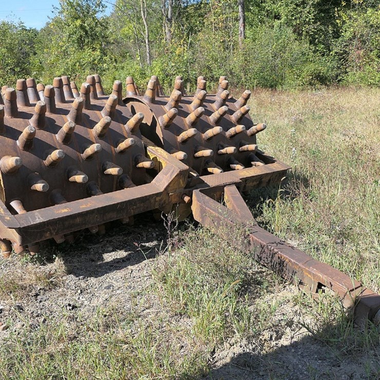 Letourneau 48x48 Double Drum Sheepsfoot Roller