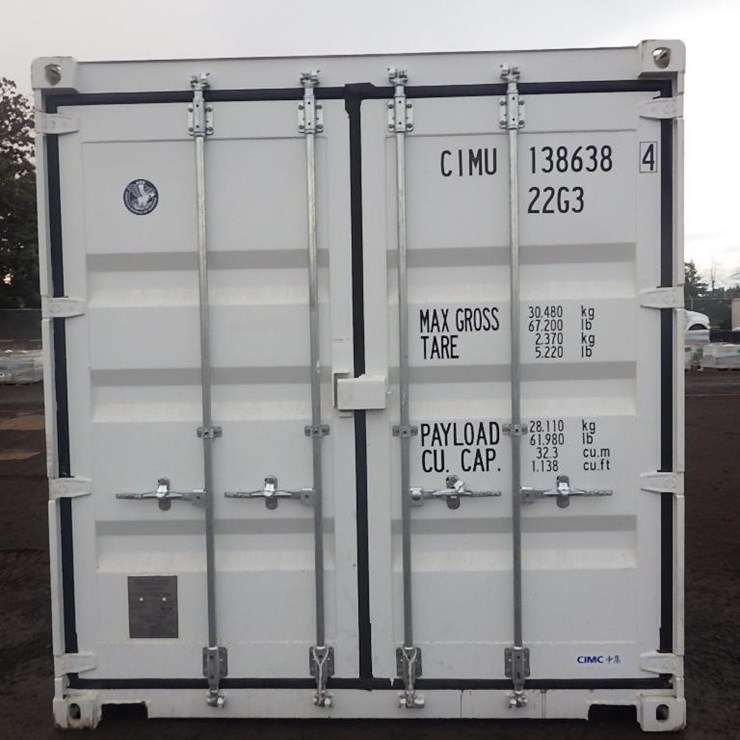 Shipping Container 20'L x 8'6"H