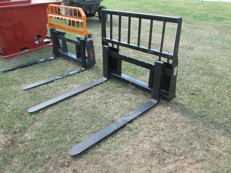#38-•-mower-king-48"-skid-steer-forks-inv-#-29737-image-1