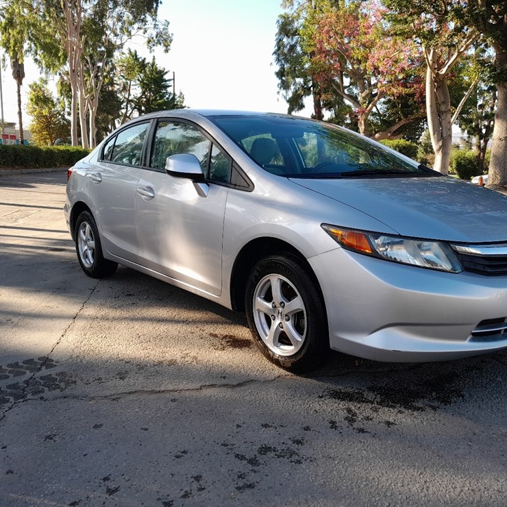 LOT#--2012 HONDA CIVIC 4D SEDAN