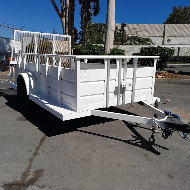 LOT#--1999 CARSON UTILITY TRAILER