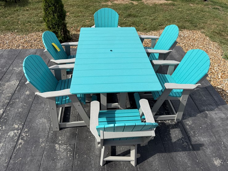 #1656-•-6-foot-poly-dining-table-set-(counter-height)-image-4