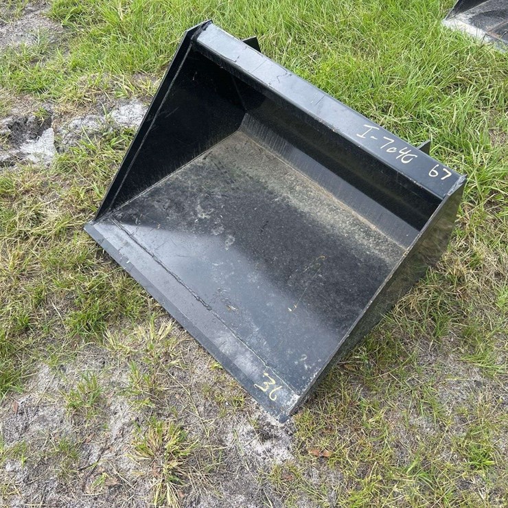 2025 JMR 36in Bucket Mini Skid Steer Attachment