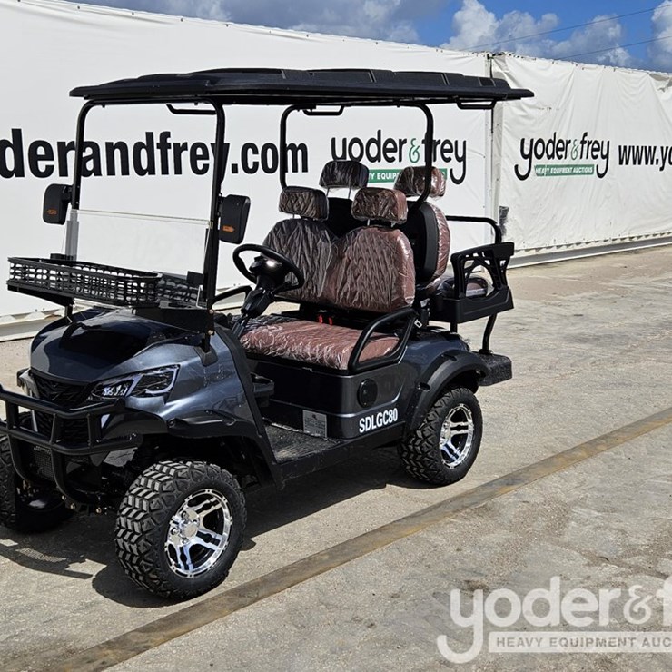 SDLANCH SDLGC80 Golf Cart, 4 Seater (Not Assembled)