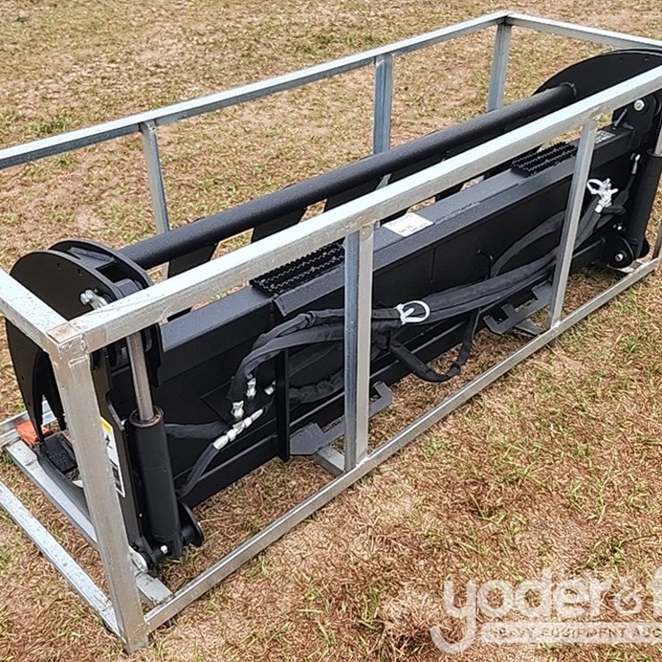 Unused Heavy Grass Fork Grapple to suit Skidsteer, Working Width 78'' Operating Pressure: 16Mpa