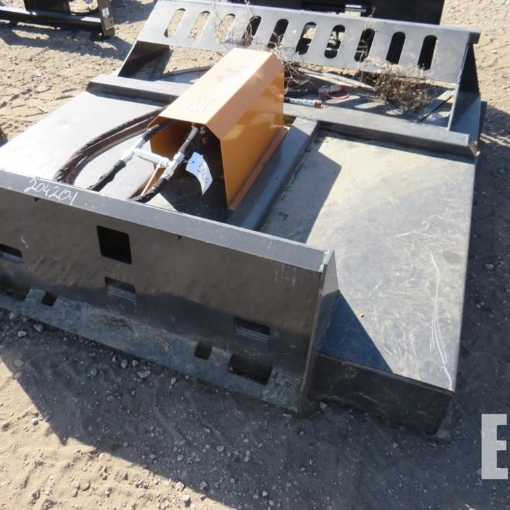 SKID LOADER BRUSH MOWER