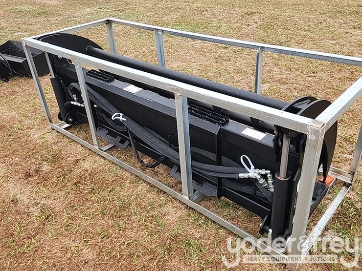 unused-heavy-grass-fork-grapple-to-suit-skidsteer,-working-width-78''-operating-pressure:-16mpa-image-2