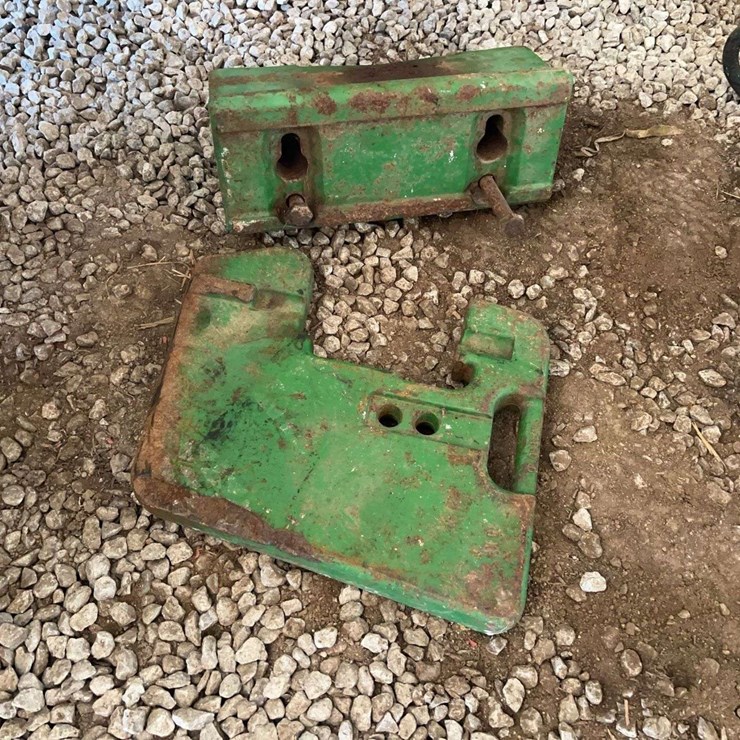 John Deere Suitcase Weight and Bracket