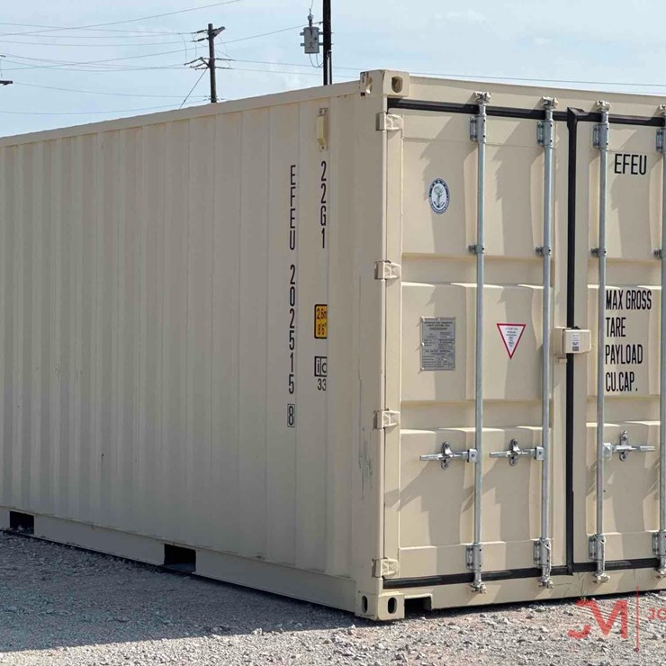 ONE TRIP 20' SHIPPING CONTAINER