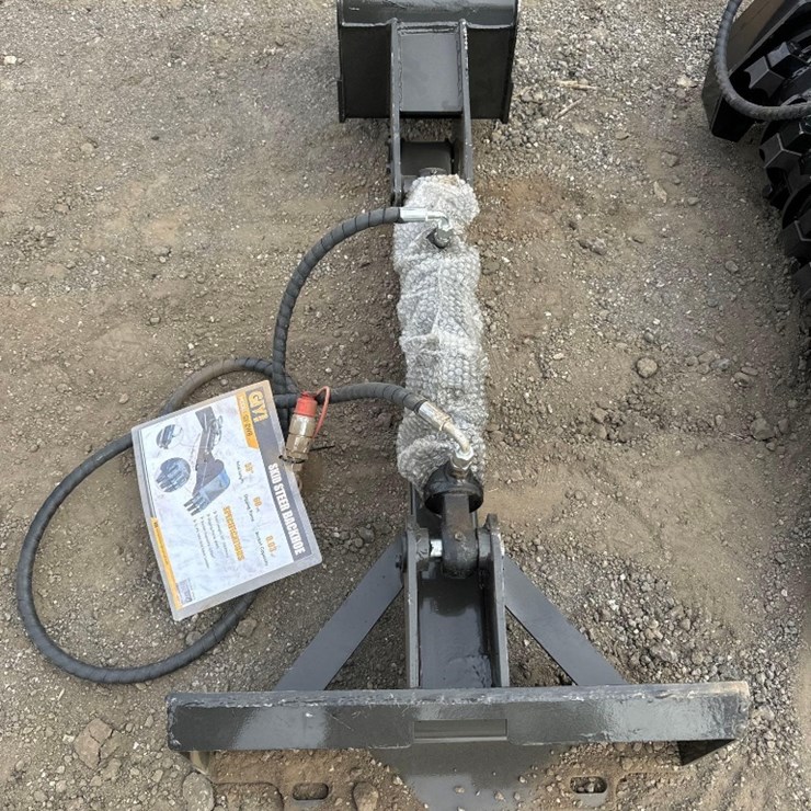 New Gigi Co 59in Deep Mini Stand-On Skidloader Backhoe Attachment Model GY-ZWB