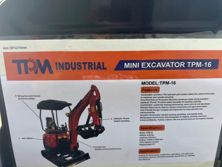 new-tpm-industrial-co-mini-excavator-model-tpm-16-image-3