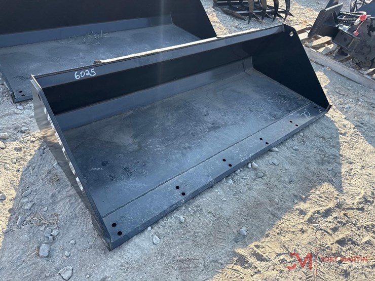 new-iranch70"-smooth-bucket-skid-steer-attachment-image-1