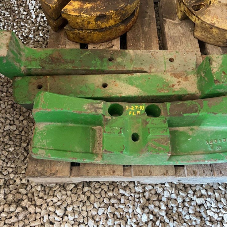 John Deere 3 Piece Weight Set
