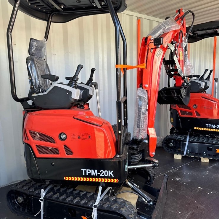 New TPM Industrial Co Mini DIESEL Excavator Model TPM-20K